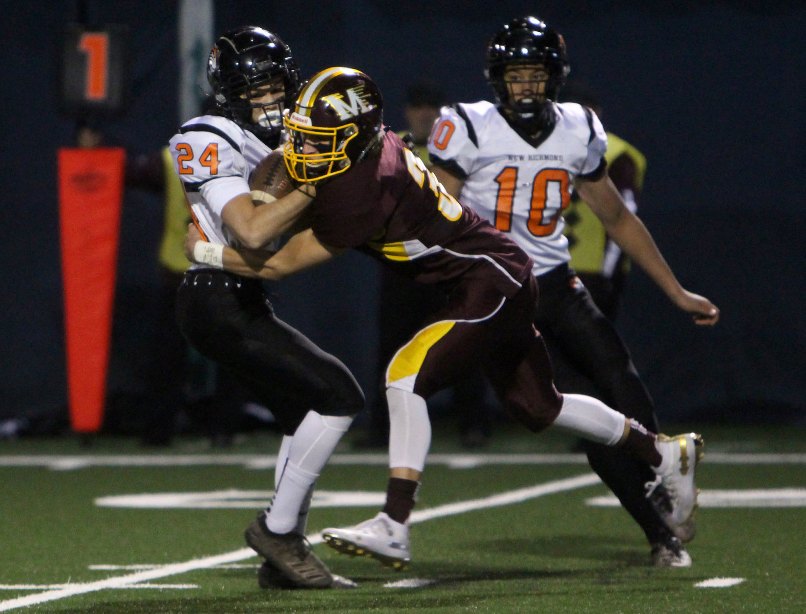 New Richmond at Menomonie football 11-1-19